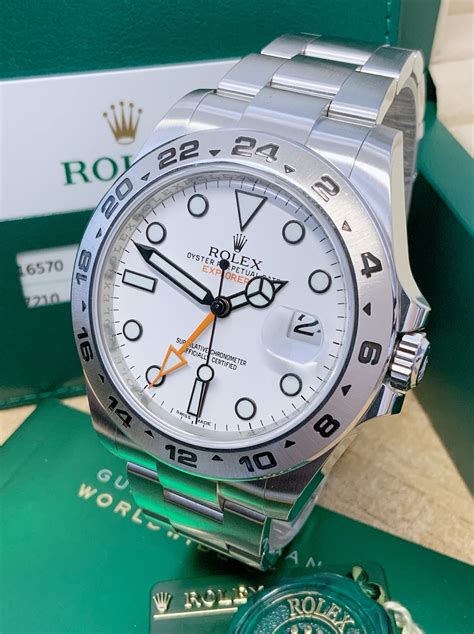 truefacet rolex explorer|Rolex Explorer II White Dial Steel Mens Watch .